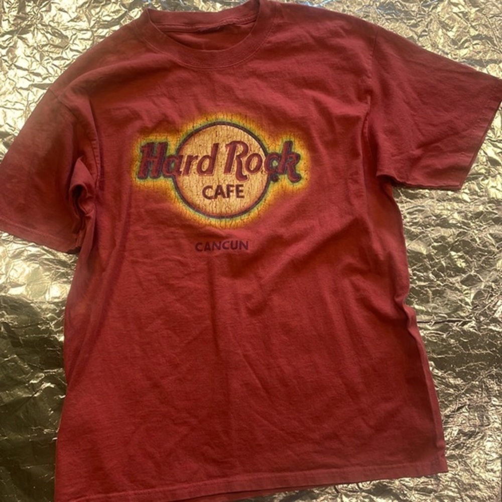 Vintage 90s Hard Rock Cafe Cancun shirt